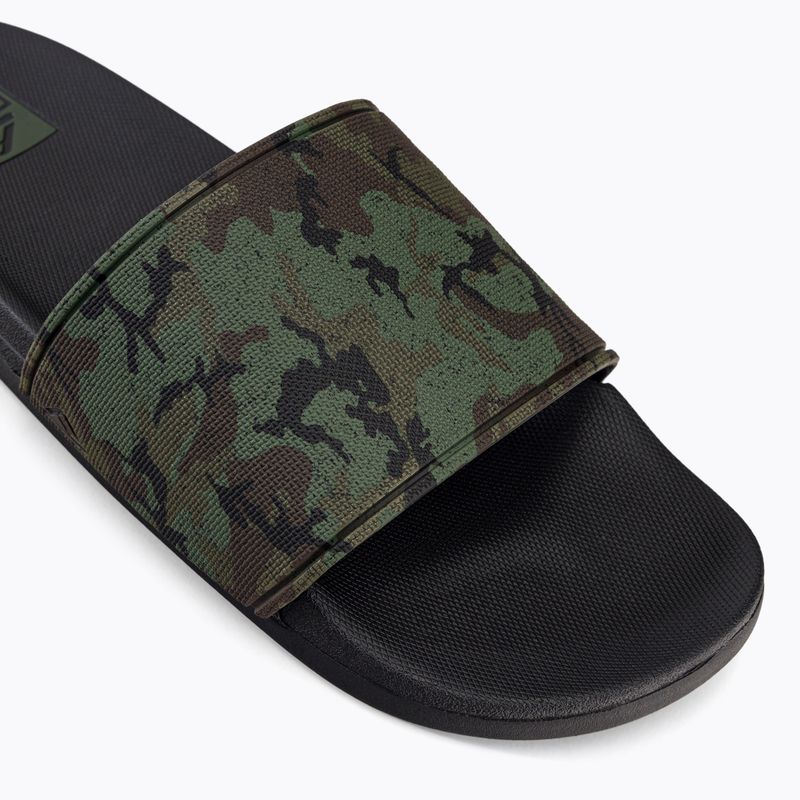 Pánské žabky Reef Cushion Slide černá CJ0584 7