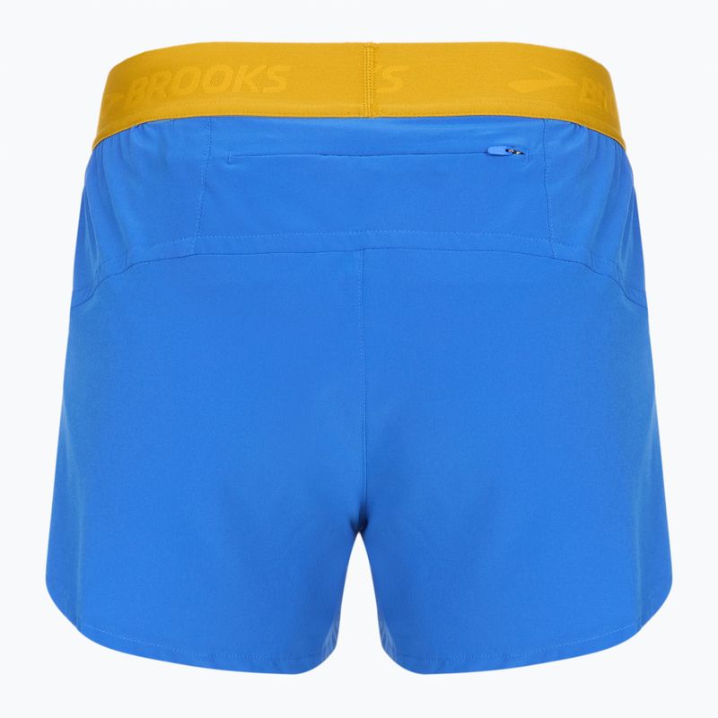 Dámské běžecké šortky Brooks Chaser 3" bluetiful/golden hour 2