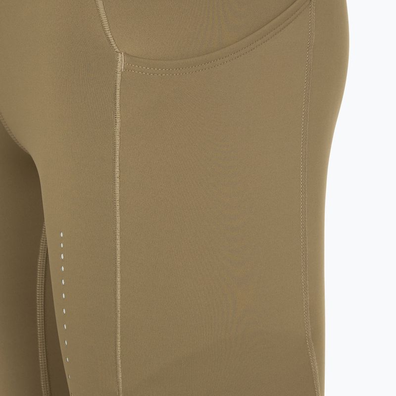 Dámské běžecké legíny Brooks Method 7/8 Tight dark oatmeal 4