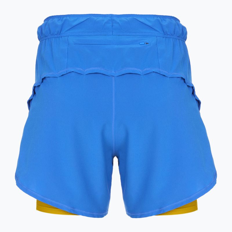 Dámské běžecké šortky Brooks Chaser 5" 2-In-1 bluetiful/golden hour 2