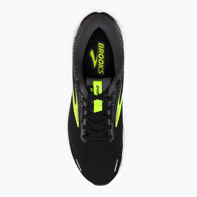Pánská běžecká obuv BROOKS Ghost 14 black-green 1103691D047 6