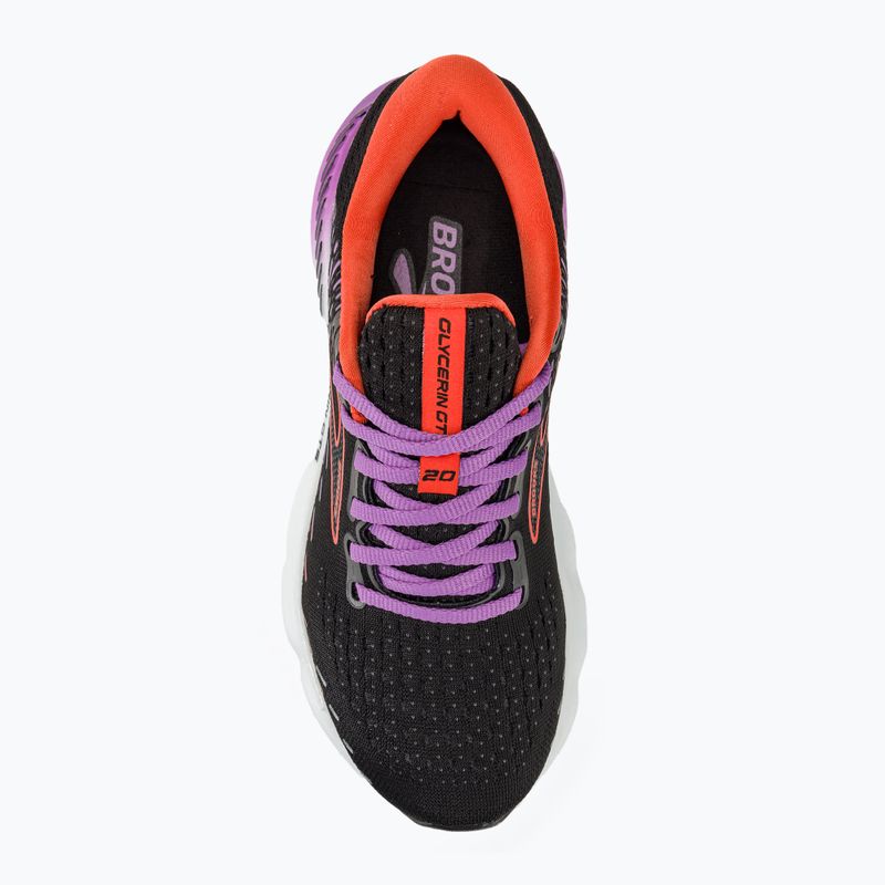 Dámské běžecké boty  Brooks Glycerin GTS 20 black/bellflower/fiesta 5