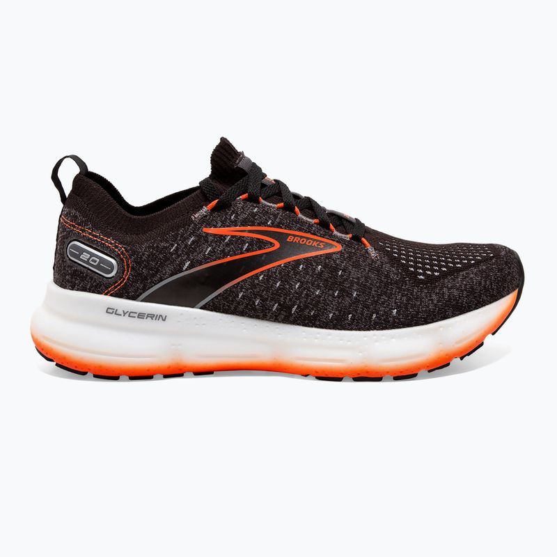 Pánská běžecká obuv BROOKS Glycerin StealthFit 20 black/red 1103841D003 10