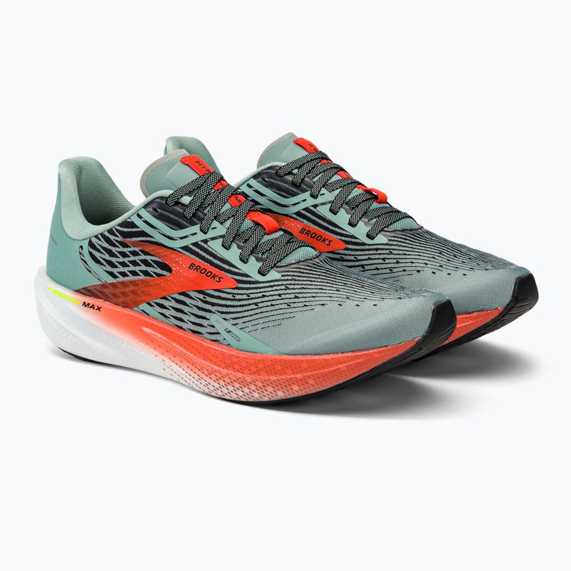 Brooks Hyperion Max pánské běžecké boty šedé 1103901D426 4