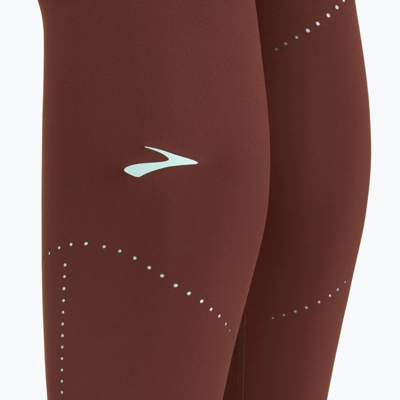 Dámské běžecké legíny Brooks Method 7/8 Tight raisin 4