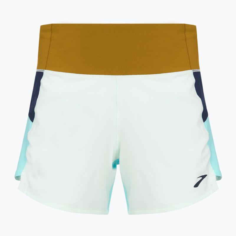 Dámské běžecké šortky Brooks Chaser 5" ice blue multi
