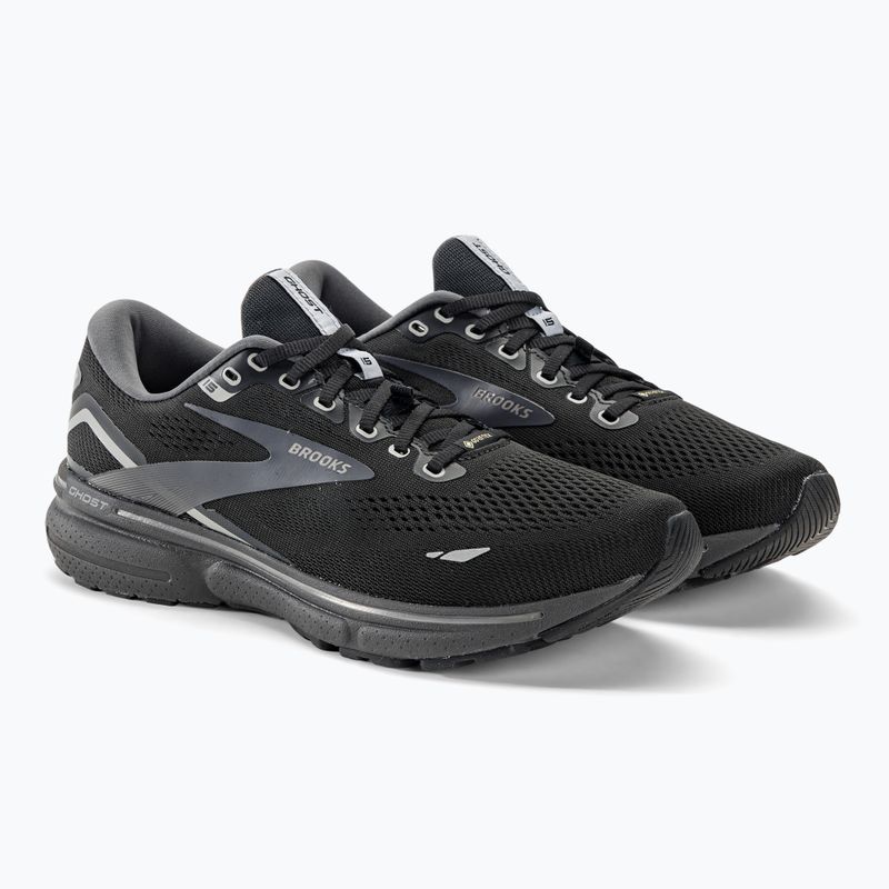 Brooks Ghost 15 GTX pánské běžecké boty black/blackened pearl/alloy 4