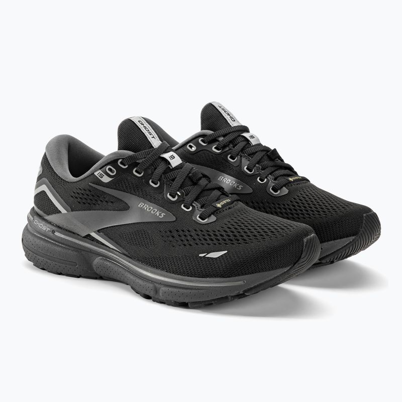 Brooks Ghost 15 GTX dámské běžecké boty black/blackened pearl/alloy 4