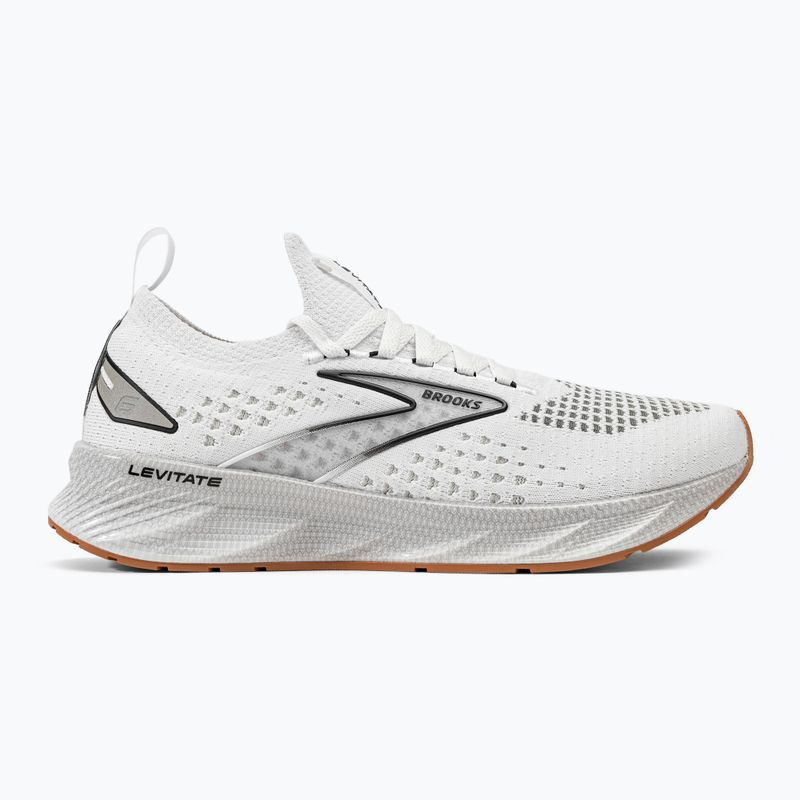 Brooks Levitate StealthFit 6 dámská běžecká obuv šedá 1203851B170 4