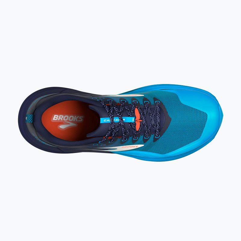 Pánské běžecké boty Brooks Cascadia 16 peacoat/atomic blue/rooibos 12