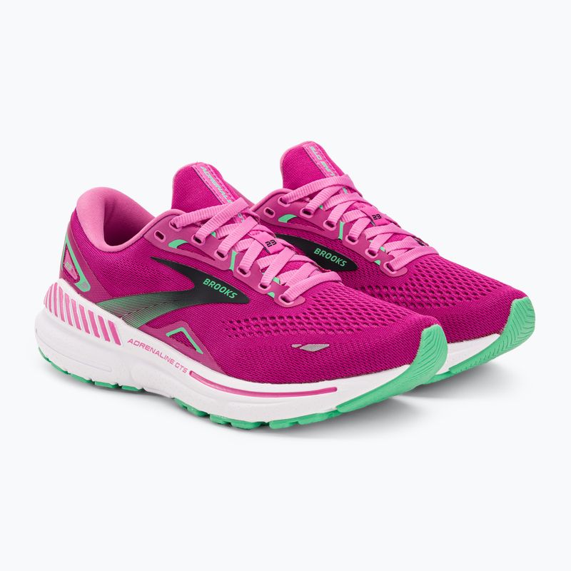 Dámské běžecké boty Brooks Adrenaline GTS 23 pink/festival fuchsia/black 4
