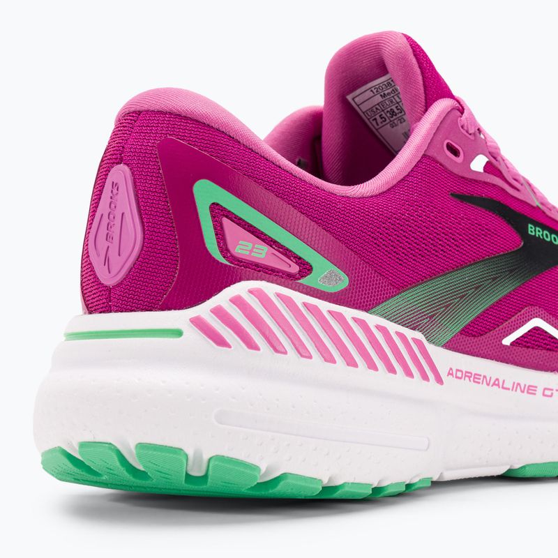 Dámské běžecké boty Brooks Adrenaline GTS 23 pink/festival fuchsia/black 9