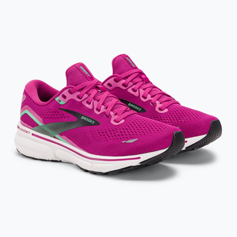 Brooks Ghost 15 dámské běžecké boty pink/festival fuchsia/black 4