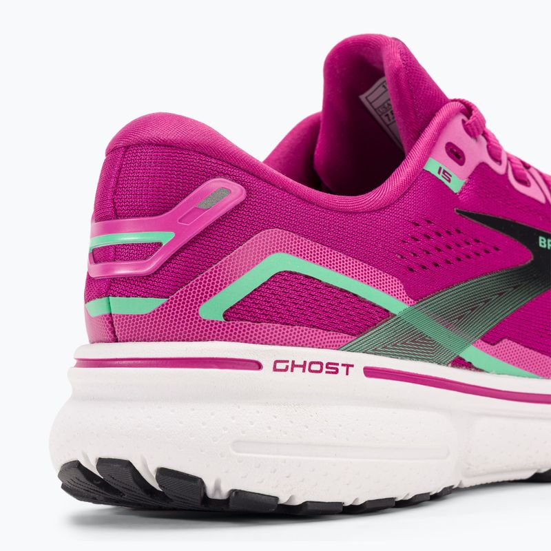 Brooks Ghost 15 dámské běžecké boty pink/festival fuchsia/black 9