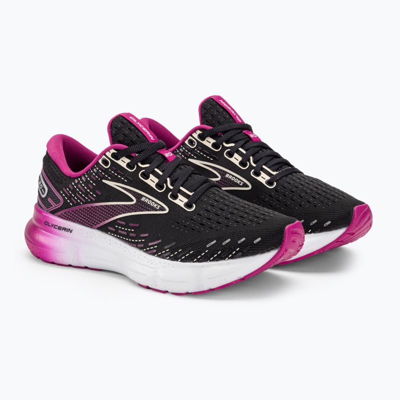 Dámská běžecká obuv Brooks Glycerin 20 black/fuchsia/linen 6
