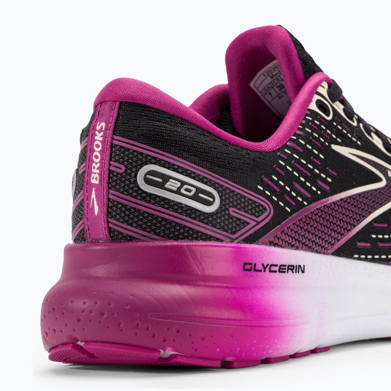 Dámská běžecká obuv Brooks Glycerin 20 black/fuchsia/linen 11