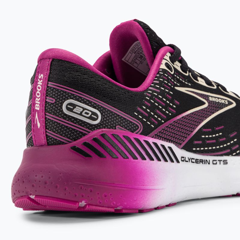 Dámské běžecké boty Brooks Glycerin GTS 20 black/fuchsia/linen 11