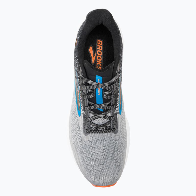 Pánské běžecké boty Brooks Launch 10 black/atomic blue/scarlet ibis 7