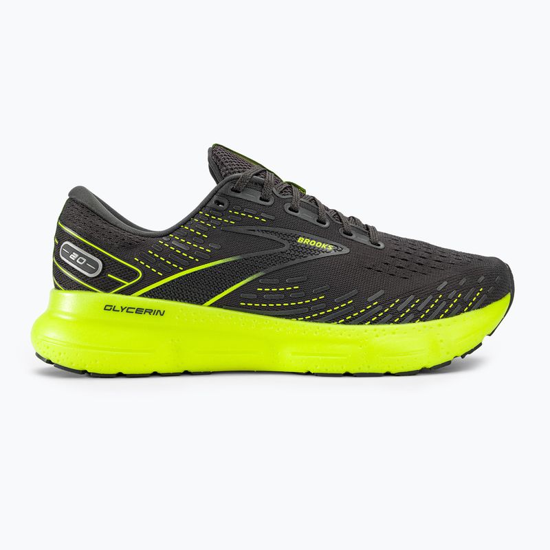 Pánské běžecké boty  Brooks Glycerin 20 black/blackened pear/white 2