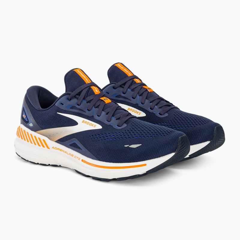 Pánské běžecké boty   Brooks Adrenaline GTS 23 peacoat/ultramarina/orange 5