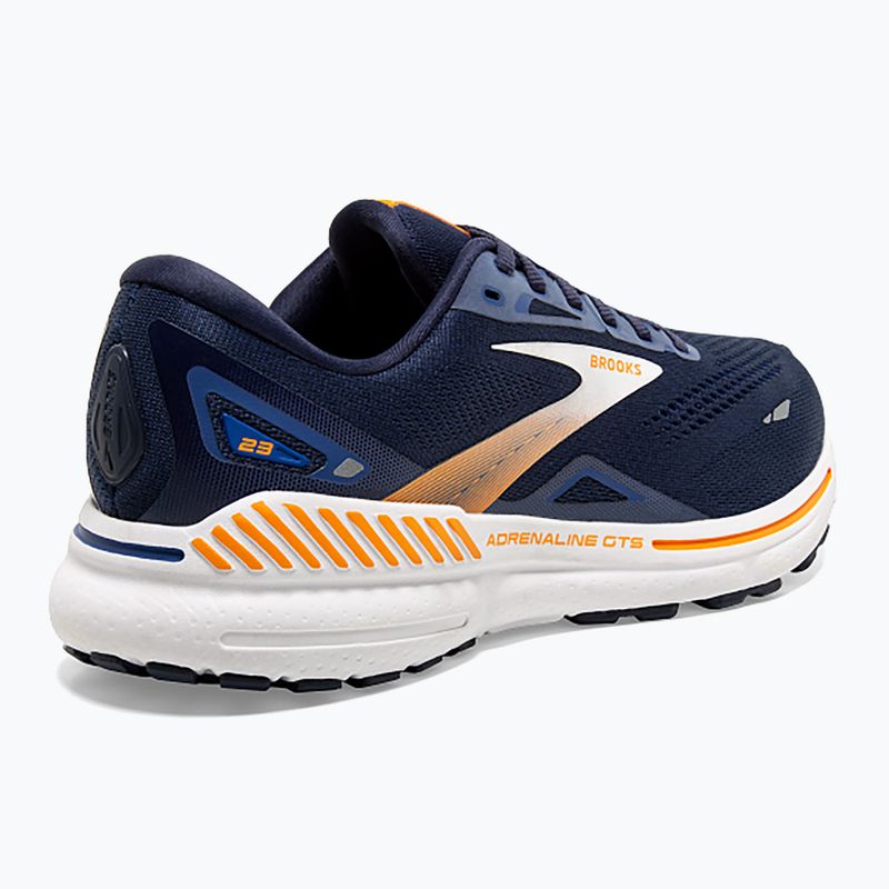 Pánské běžecké boty   Brooks Adrenaline GTS 23 peacoat/ultramarina/orange 10