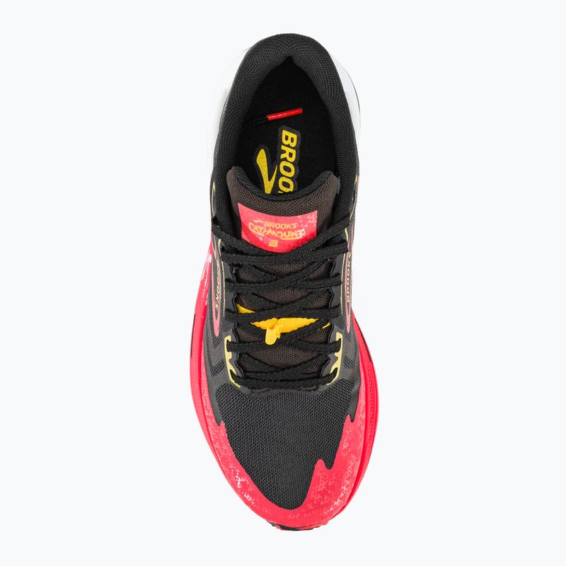 Dámské běžecké boty   Brooks Catamount 3 black/diva pink/lemon chrome 7