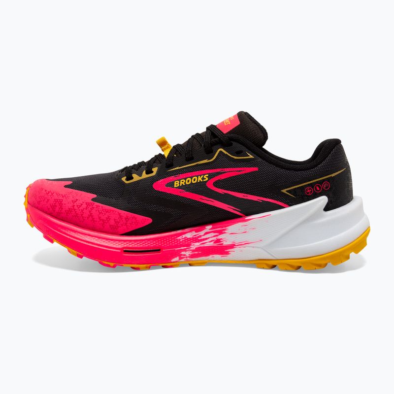 Dámské běžecké boty   Brooks Catamount 3 black/diva pink/lemon chrome 9