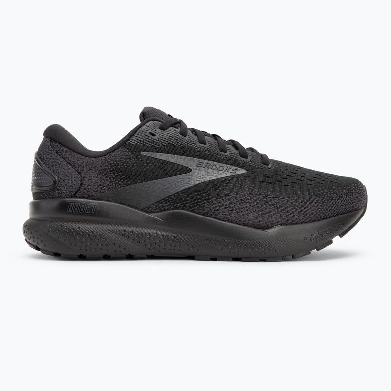 Pánské běžecké boty Brooks Ghost 16 wide fit black/black/ebony 2