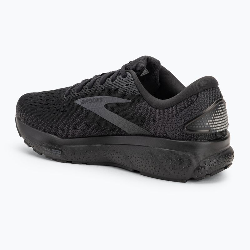 Pánské běžecké boty Brooks Ghost 16 wide fit black/black/ebony 3