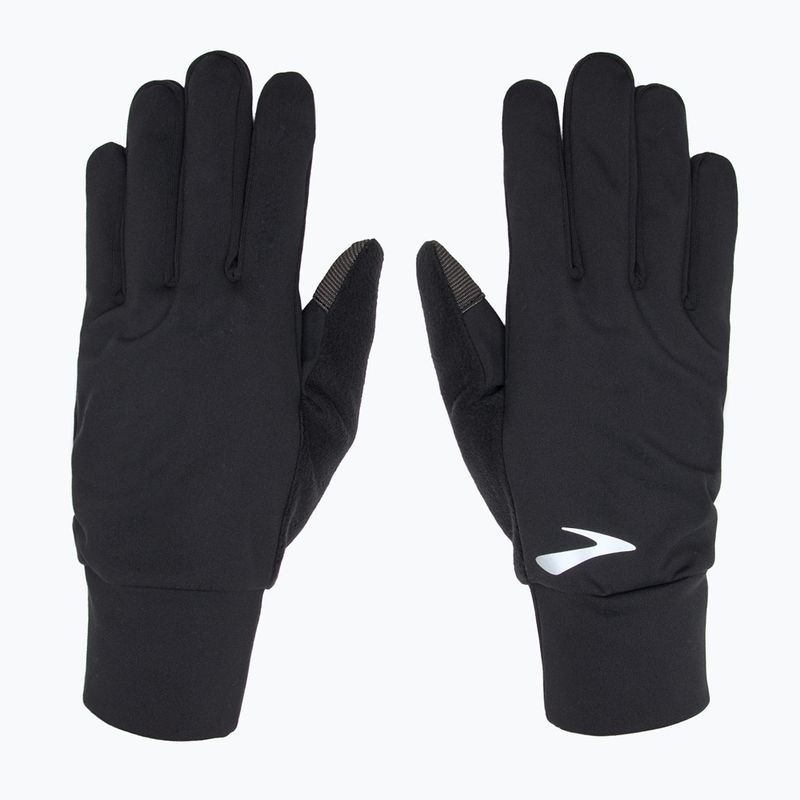 Běžecké rukavice Brooks Fusion Midweight Glove 2.0 black 2
