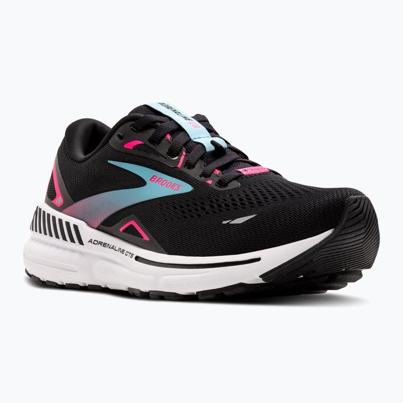 Dámské běžecké boty Brooks Adrenaline GTS 23 GTX black/knockout pink/aqua 8