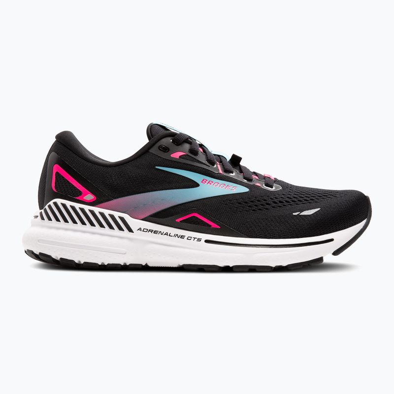 Dámské běžecké boty Brooks Adrenaline GTS 23 GTX black/knockout pink/aqua 9