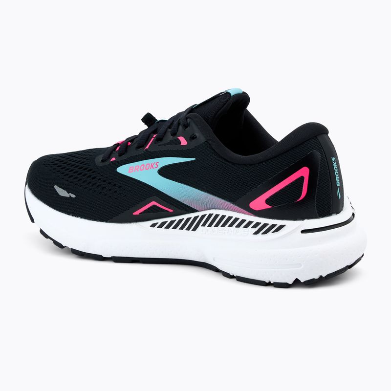 Dámské běžecké boty Brooks Adrenaline GTS 23 GTX black/knockout pink/aqua 3