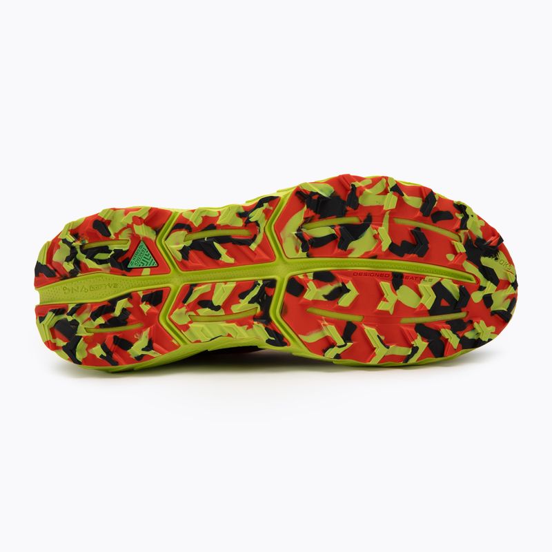 Pánské běžecké boty Brooks Cascadia 18 blue cherry tomato/lime/black 4