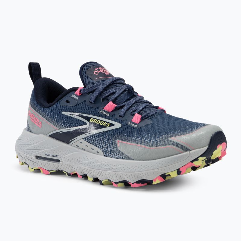 Brooks Cascadia 18 dámské běžecké boty oceana/pearl blue/pink