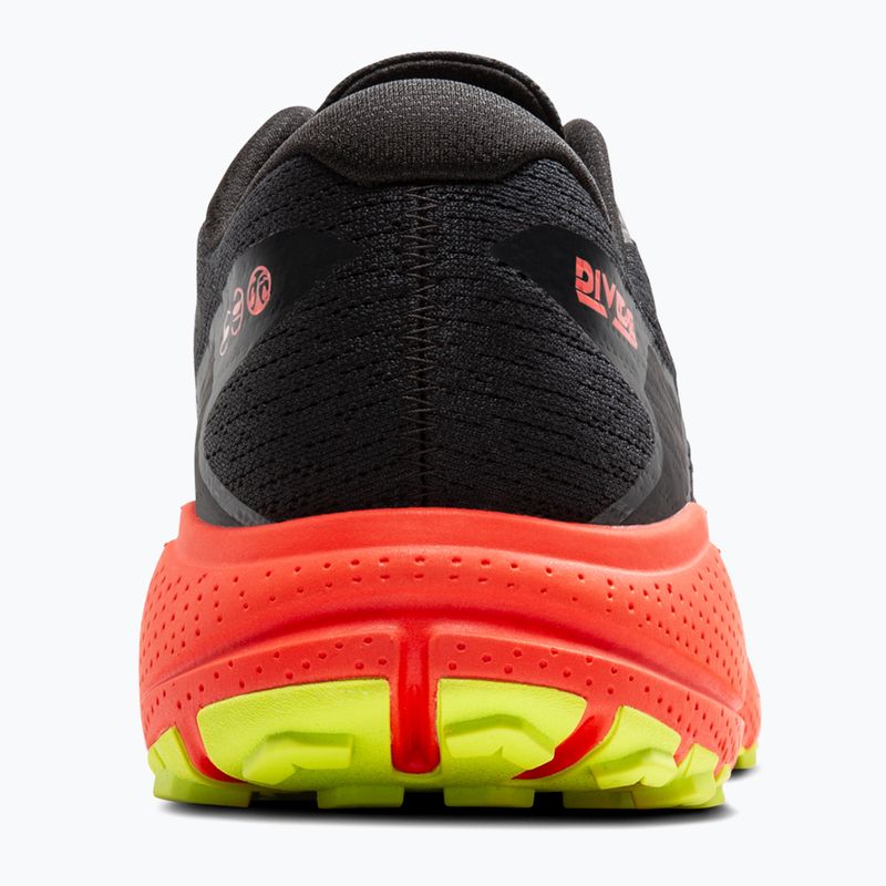 Brooks Divide 5 GTX pánské běžecké boty black/cherry/lime 11