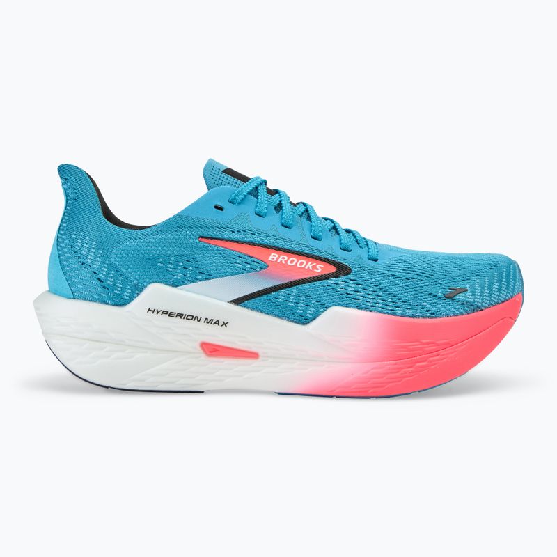 Brooks Hyperion Max 2 pánské běžecké boty crystal seas/diva pink/black 2