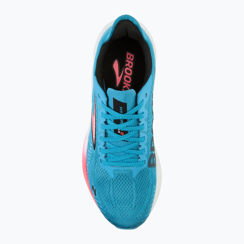 Brooks Hyperion Max 2 pánské běžecké boty crystal seas/diva pink/black 5