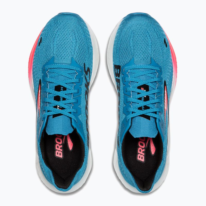 Brooks Hyperion Max 2 pánské běžecké boty crystal seas/diva pink/black 14