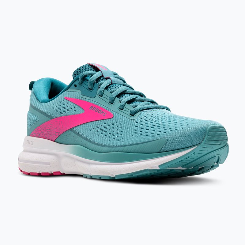 Brooks Trace 3 dámské běžecké boty aqua/storm/pink 8