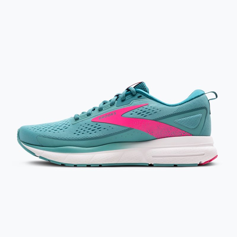 Brooks Trace 3 dámské běžecké boty aqua/storm/pink 10