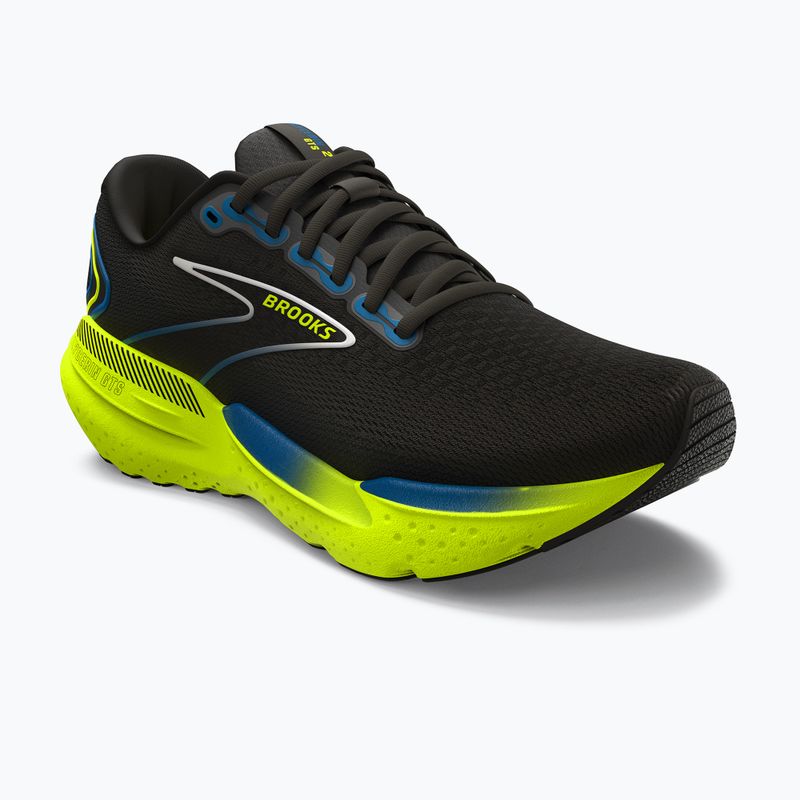 Brooks Glycerin GTS 21 pánské běžecké boty black/blue/nightlife 15