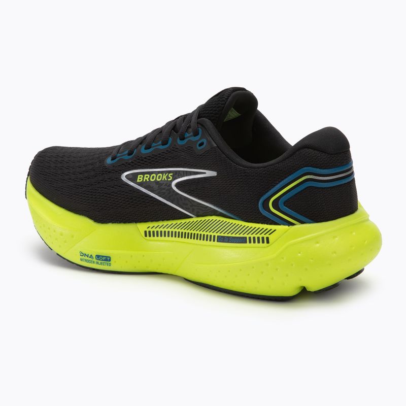 Brooks Glycerin GTS 21 pánské běžecké boty black/blue/nightlife 3