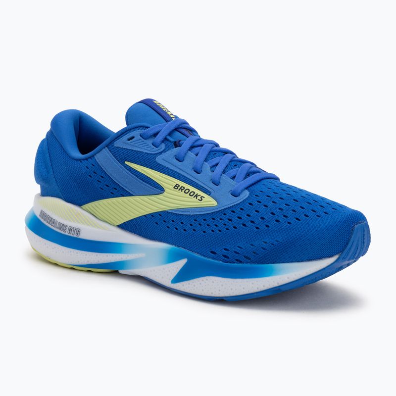 Pánské běžecké boty Brooks Adrenaline GTS 24 wide fit cobalt/neo yellow/peacoat