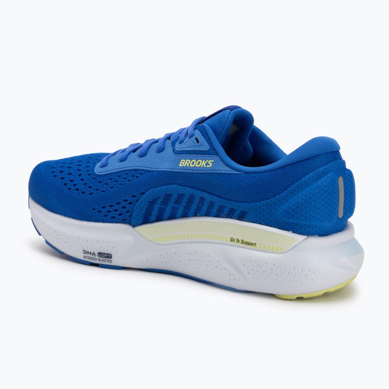 Pánské běžecké boty Brooks Adrenaline GTS 24 wide fit cobalt/neo yellow/peacoat 3