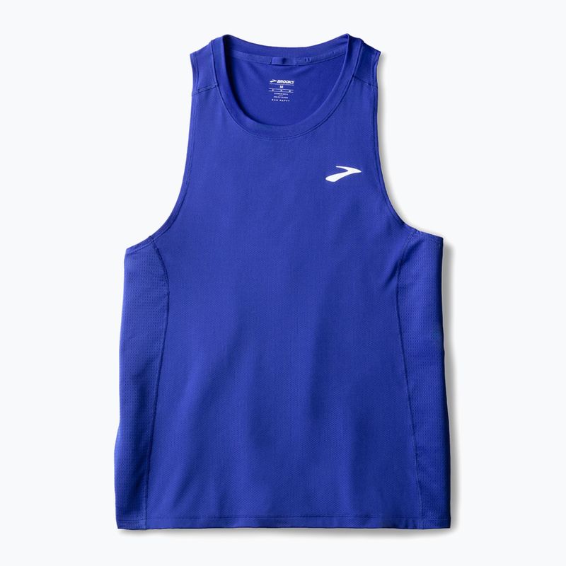 Pánské běžecké tílko Brooks Atmosphere Singlet 3.0 neo blue 6