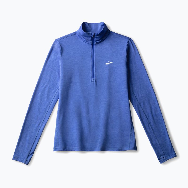 Dámské běžecké tričko longsleeve  Brooks Dash 1/2 Zip 2.0 htr bluebell 5