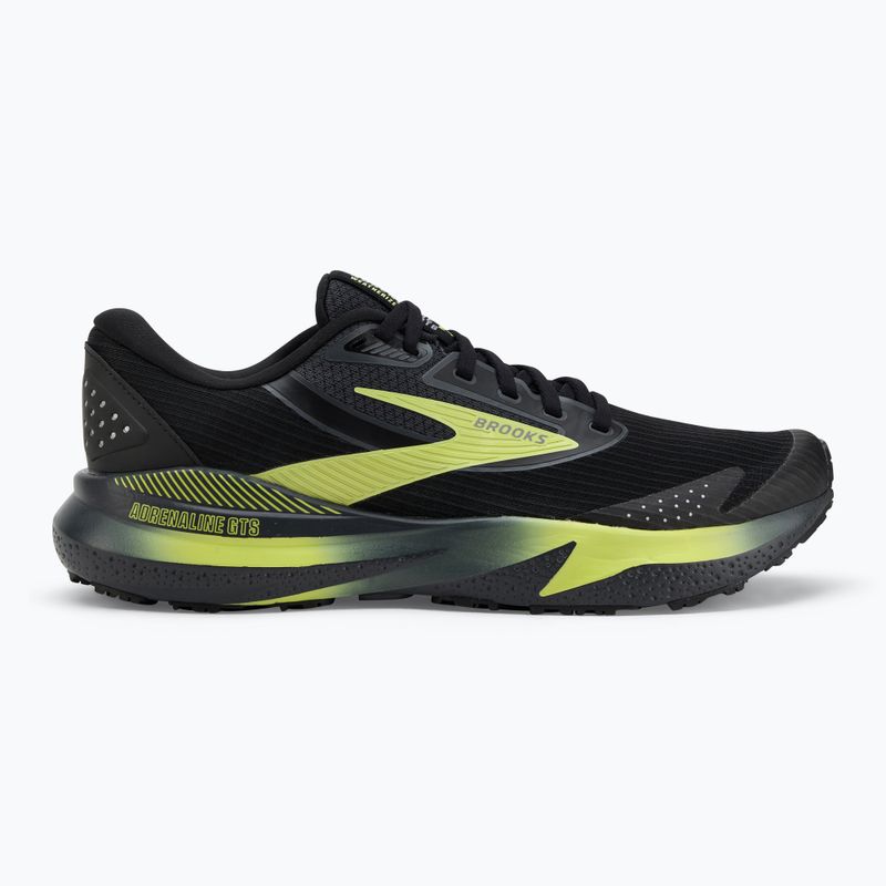Pánské běžecké boty Brooks Adrenaline GTS 24 Weatherized black/ebony/new yellow 2