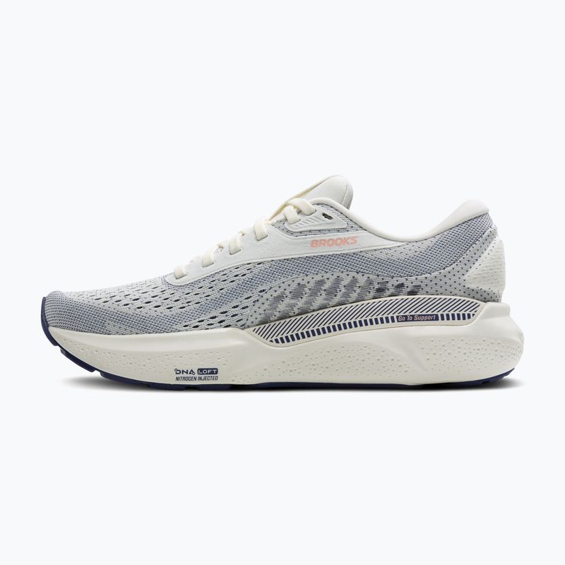 Dámské běžecké boty Brooks Adrenaline GTS 24 grey/blue ribbon/peach 10