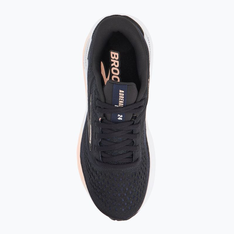 Dámské běžecké boty Brooks Adrenaline GTS 24 black/peach/peacoat 5